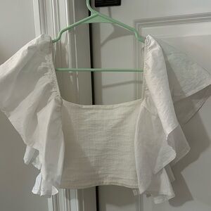 Zara puff sleeve top